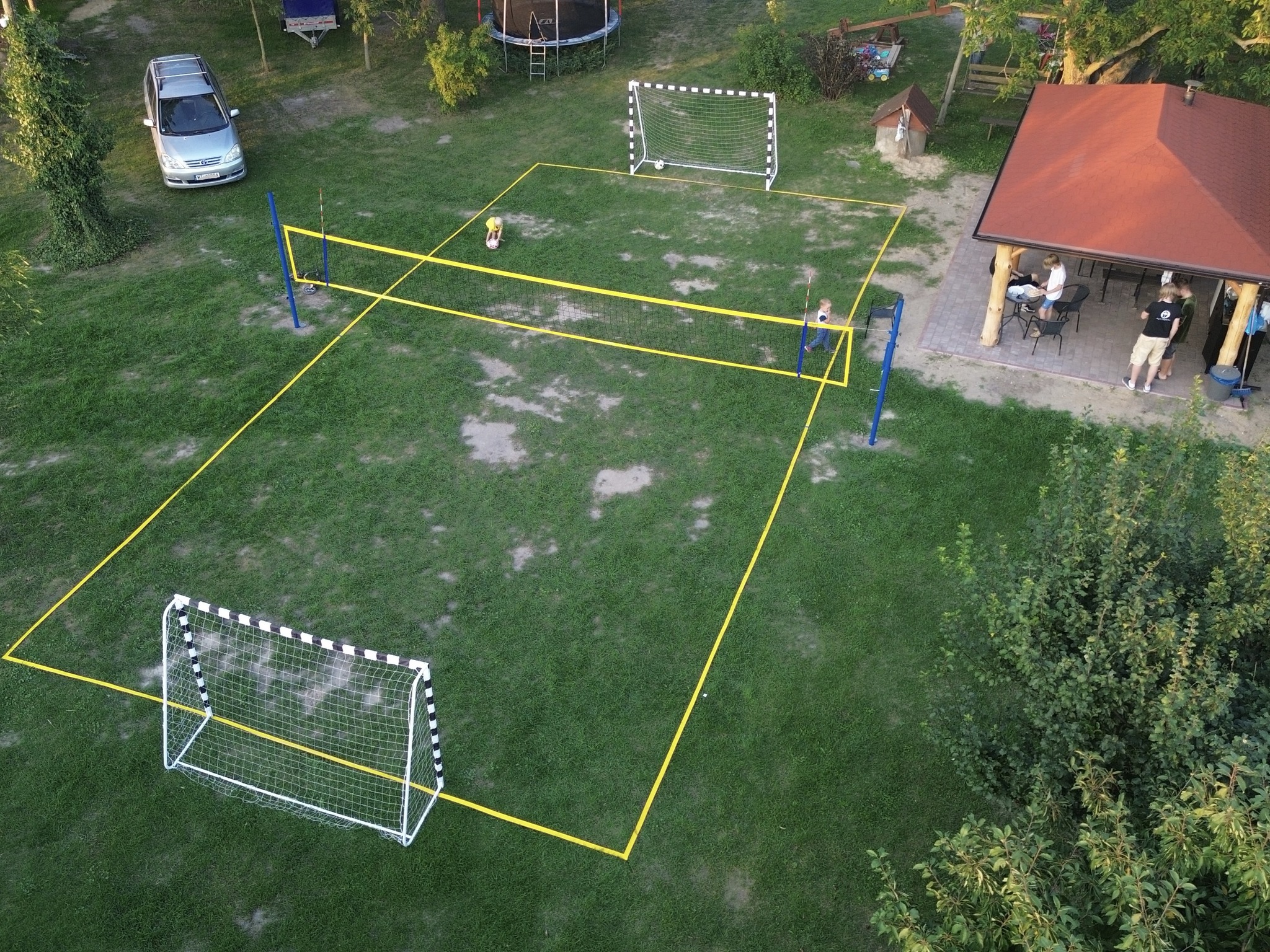 Kopuła Zielona – 50 m2 z prywatną łazienką, klimatyzacją i projektorem